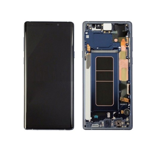 Touch+Display+Frame Samsung Galaxy Note 9/N960F Service Pack Blue Touch+Display+Frame Samsung Galaxy Note 9/N960F Service Pack Blue
